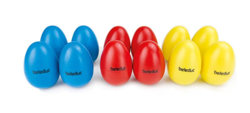 Maracas na vajíčka, 6 párov