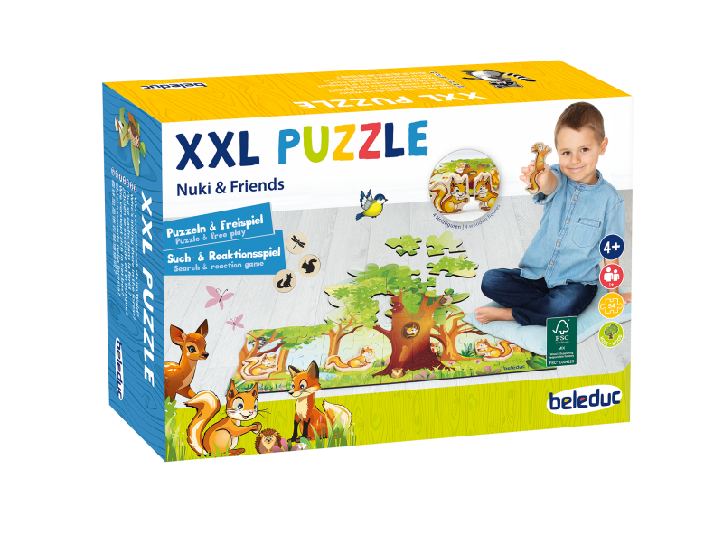 XXL Puzzle "Nuki & Priatelia"