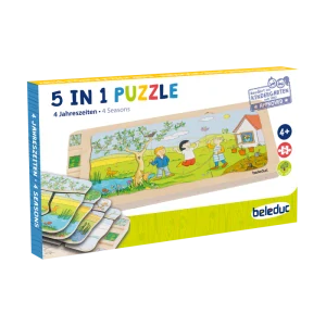 Vrstvové puzzle - 4 ročné obdobia
