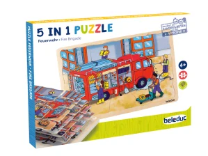 Vrstvové puzzle - Hasičský zbor
