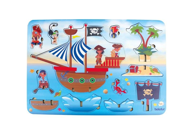 3D dobrodružné puzzle „Piráti“