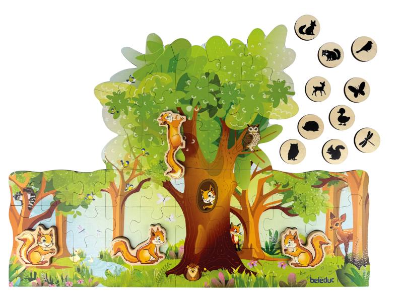 XXL Puzzle "Nuki & Priatelia"