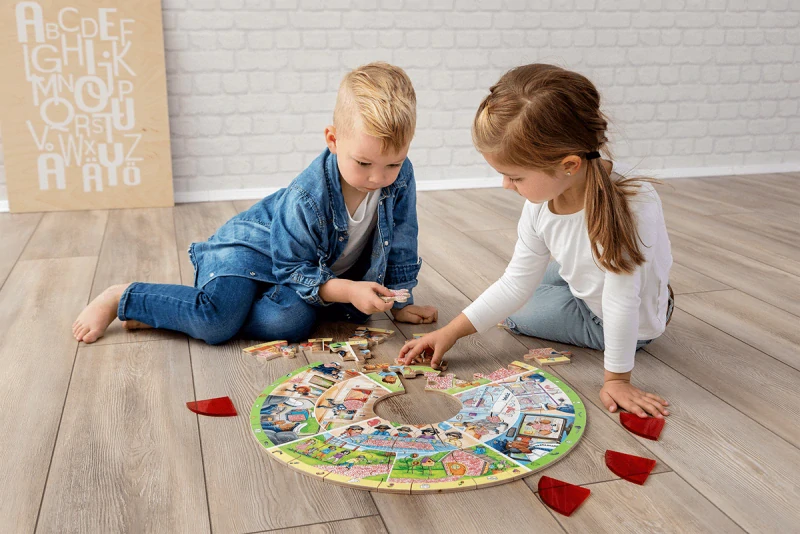XXL Vzdelávacie puzzle - Detektív