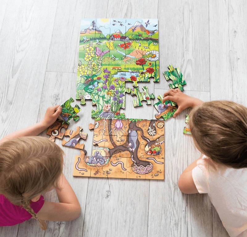 Puzzle Kvetinová lúka