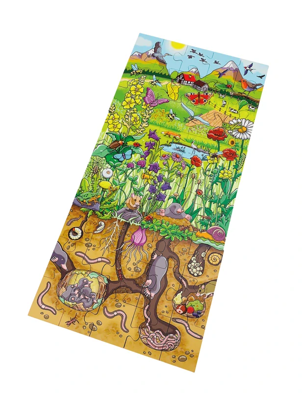Puzzle Kvetinová lúka