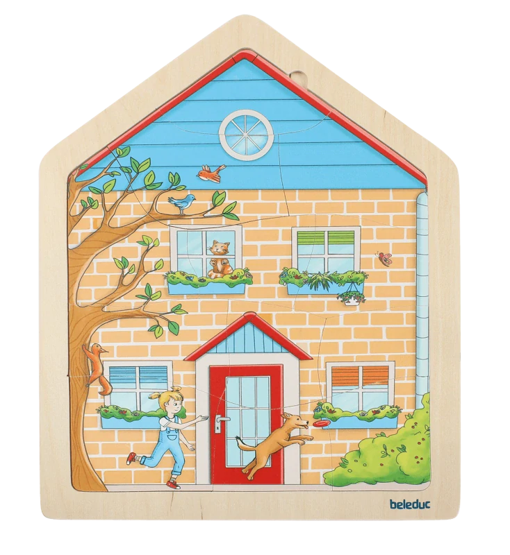 Vrstvové puzzle - Domov