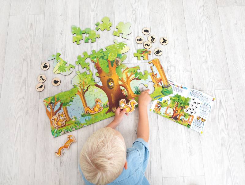 XXL Puzzle "Nuki & Priatelia"