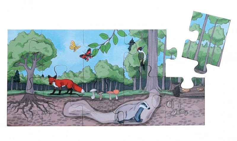 Puzzle - Objavte les