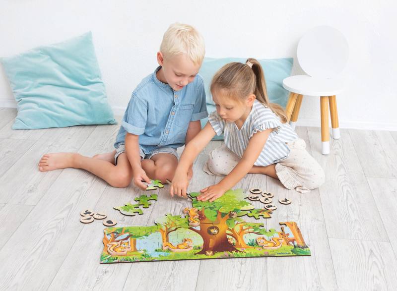 XXL Puzzle "Nuki & Priatelia"